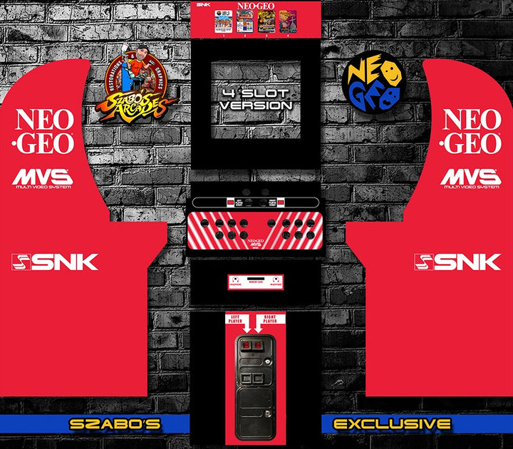 NEO-GEO Mini Sides and Front – Szabo's Arcades