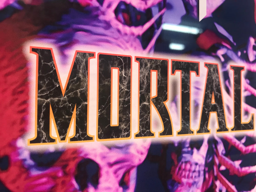 Ultimate Mortal Kombat 3 Dedicated Arcade Marquee - 25 x 7.5 - Arcade  Marquee Dot Com