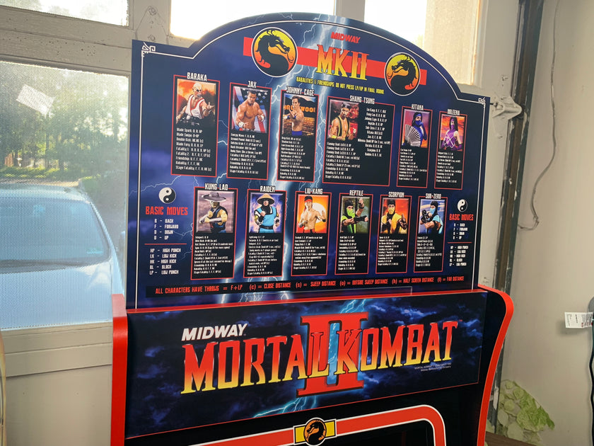Arcade 1up Mortal Kombat 3 Topper 