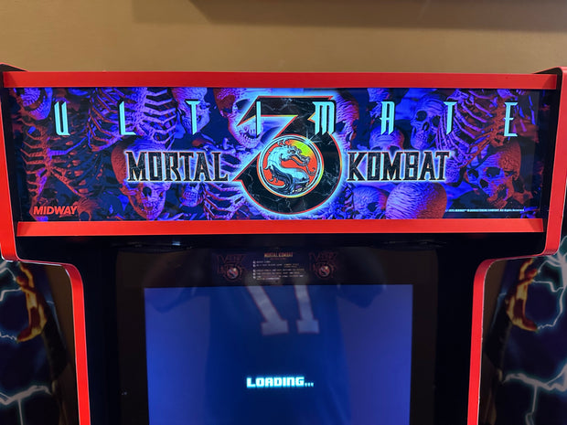 Arcade 1up Mk3 Ultimate marquee for 30th and deluxe model