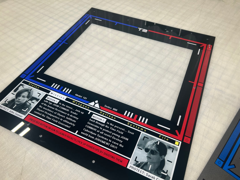 Arcade 1up Terminator 2 Bezel Szabos Arcades