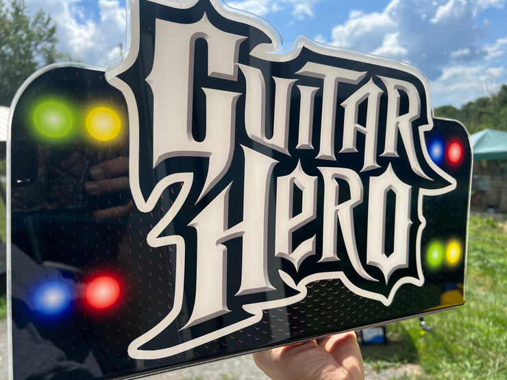 Arcade 1up Guitar Hero topper