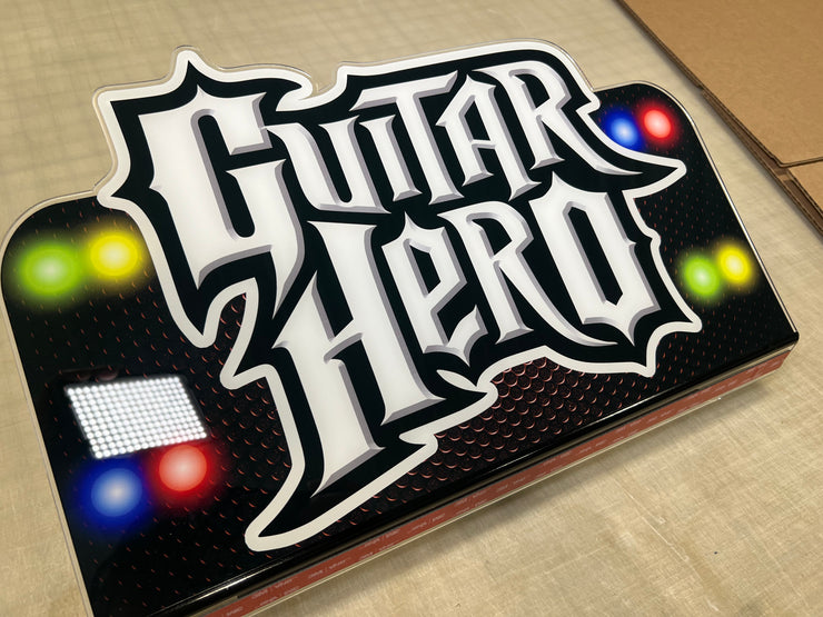 Arcade 1up Guitar Hero topper