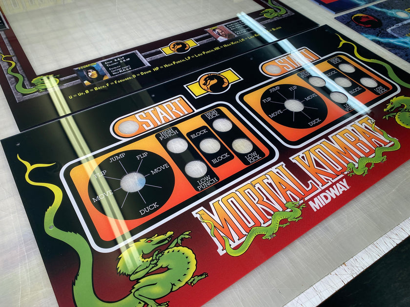 Mortal Kombat 1 reverse printed acyrlic CPO – Szabo's Arcades