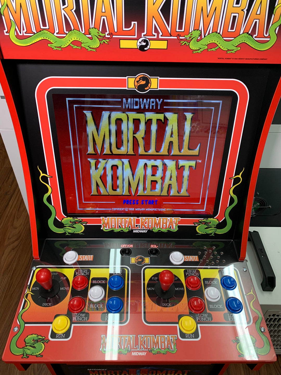 Arcade1up shops Mortal Kombat Control Panel gen 1