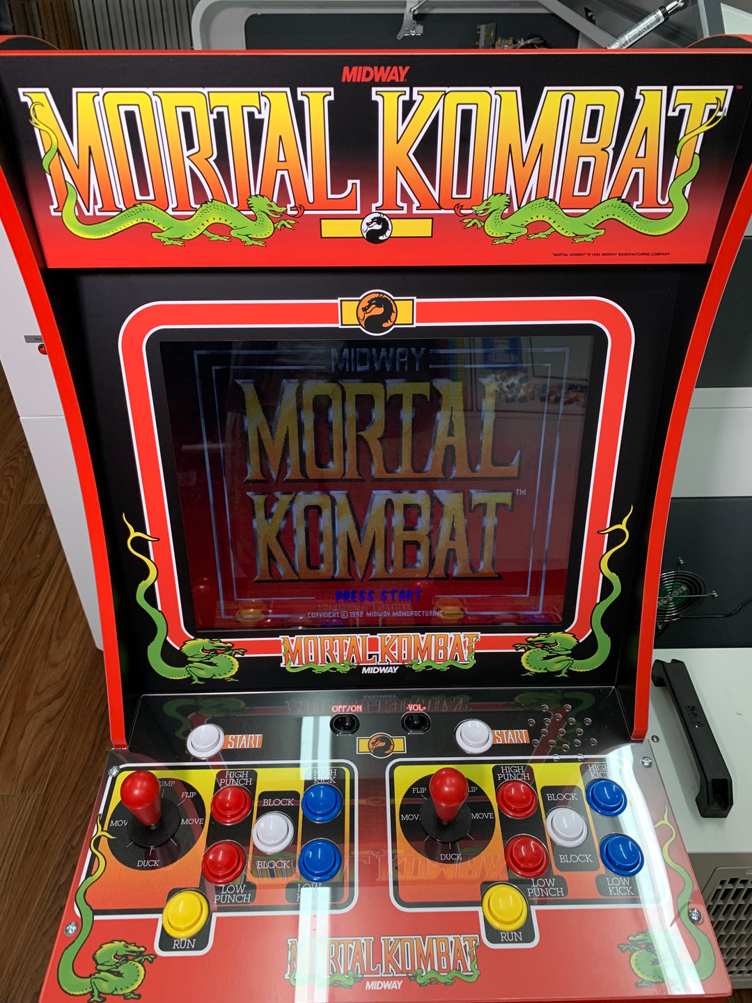 Arcade1up Mortal Kombat popular Control Panel gen 1